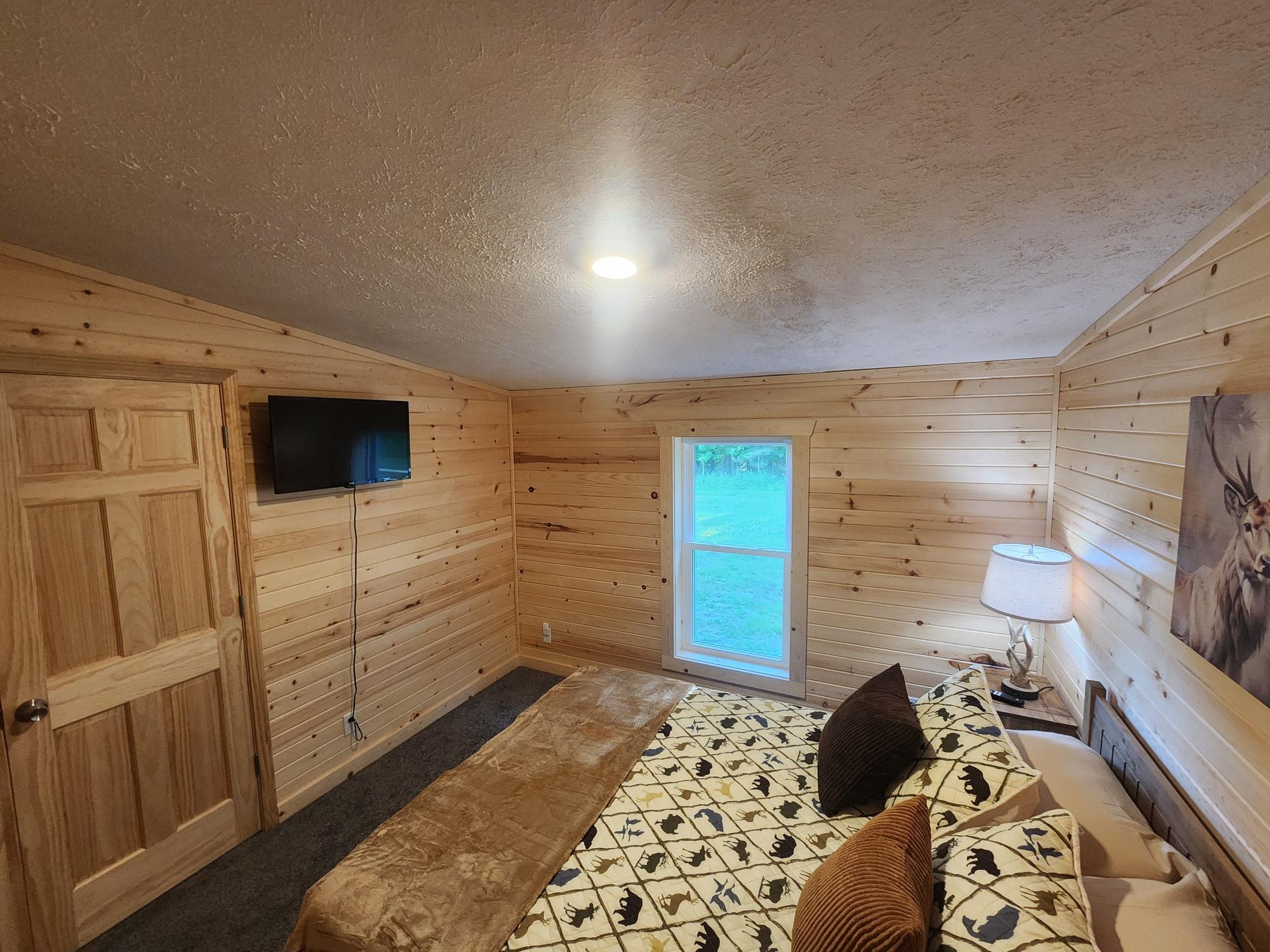Queen Bedroom with Smart TV
